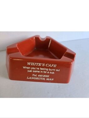 Langruth Manitoba Ashtray Vintage